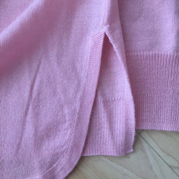 Madewell Southstar wool blend pink sweater M NWT - Picture 7 of 7
